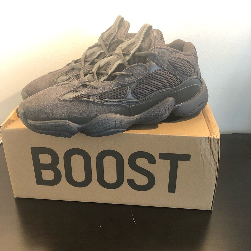 Brand New Adidas Yeezy Boost 500 Utility Black